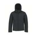 Veste Softshell homme à capuche vierge ou à personnaliser