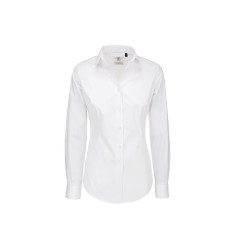 Chemise stretch femme vierge ou à personnaliser - Express et pas cher