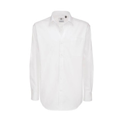 Chemise coton twill homme vierge ou avec votre logo