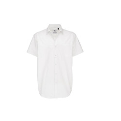 Chemisette coton twill homme vierge ou avec votre logo
