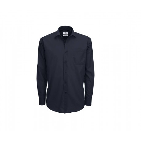 Chemise polycoton homme vierge ou avec votre logo