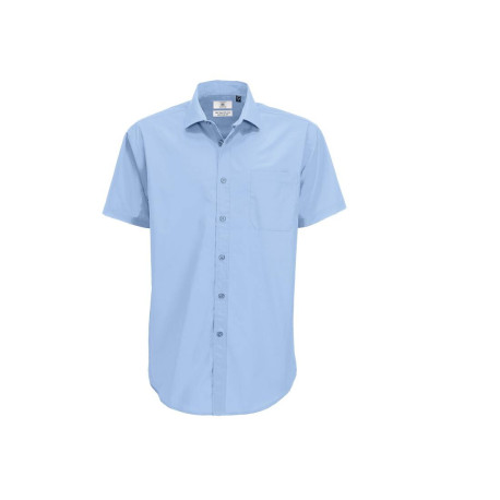 Chemisette polycoton homme vierge ou avec votre logo