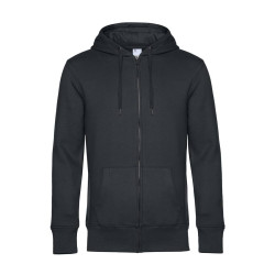 Sweat Capuche zippé KING vierge ou à personnaliser