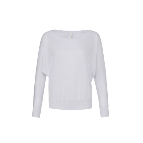 T-shirt femme col large vierge ou à personnaliser - Express et pas cher