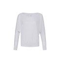 T-shirt femme col large vierge ou à personnaliser - Express et pas cher