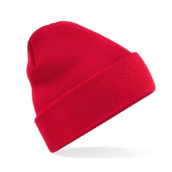 Bonnet acrylique avec rabat enfant vierge ou à personnaliser - Express et pas cher