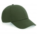 Casquette 6 panneaux en coton bio vierge ou avec votre logo