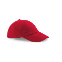 Casquette basse en coton drill lourd vierge ou avec votre logo