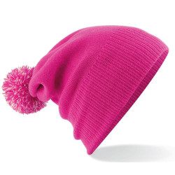 Bonnet enfant avec pompon vierge ou à personnaliser - Express et pas cher