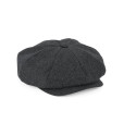 Casquette gavroche en laine Melton vierge ou avec votre logo