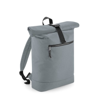 Sac à dos fermeture à enroulement en matériaux recyclés personnalisé