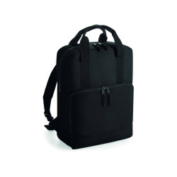 Sac à dos en polyester recyclé vierge ou avec votre logo