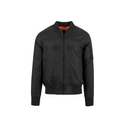 Veste bomber vierge ou à personnaliser. Manches droites