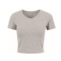 T-Shirt Femme "Cropped" vierge ou à personnaliser - Express et pas cher