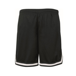 Short bicolore maille filet vierge ou avec votre logo