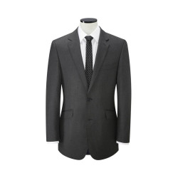 Veste de costume ajustée Titanium vierge ou avec votre logo