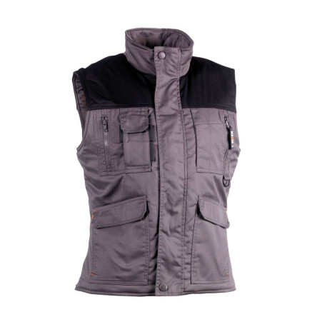 Bodywarmer multipoches vierge ou à personnaliser
