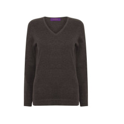 Pull col V femme vierge ou à personnaliser