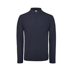 Polo manches longues homme vierge ou à personnaliser