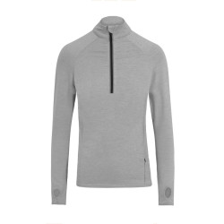 T-shirt de sport col zippé vierge ou à personnaliser - Express et pas cher