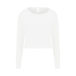 Sweat femme court vierge ou à personnaliser - Express et pas cher