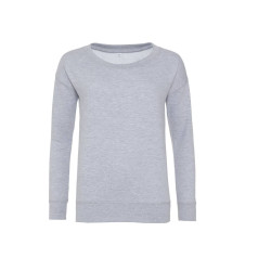 Sweat col décolleté femme vierge ou à personnaliser