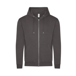 Sweat capuche zippé organique vierge ou à personnaliser