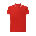 Polo homme contrasté vierge ou à personnaliser