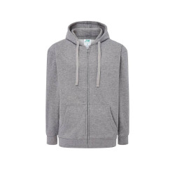 Sweat capuche zippé vierge ou à personnaliser
