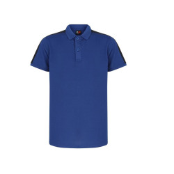 Polo stretch contrasté enfant vierge ou à personnaliser