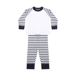 Pyjama enfant rayé personnalisé