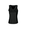 Débardeur respirant femme col en V vierge ou avec votre logo