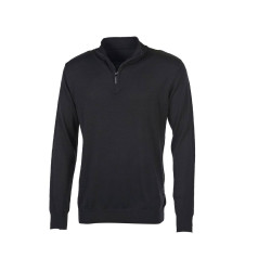 Pull col zippé vierge ou à personnaliser - Express et pas cher