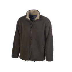 Blouson laine polaire sherpa personnalisé