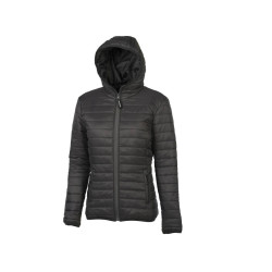 Doudoune légère à capuche femme vierge ou avec votre logo