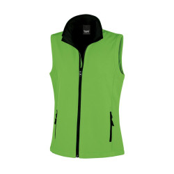 Bodywarmer Softshell imprimable femme personnalisé
