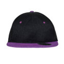 Casquette 6 pans visière plate vierge ou à personnaliser - Express et pas cher