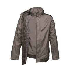 Parka 3 en 1 contrastée vierge ou avec votre logo
