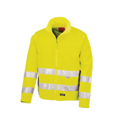 Veste Softshell visibilité vierge ou avec votre logo