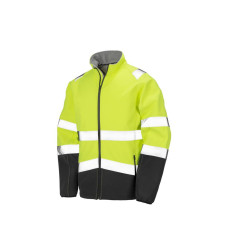 Veste Softshell de travail haute visibilité vierge ou avec votre logo