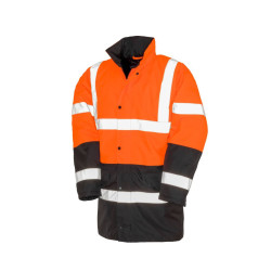Parka de sécurité bicolore vierge ou avec votre logo