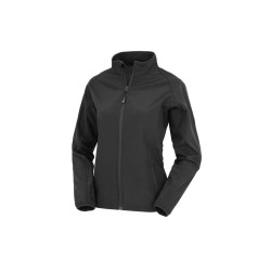 Softshell femme en polyester recyclé vierge ou à personnaliser