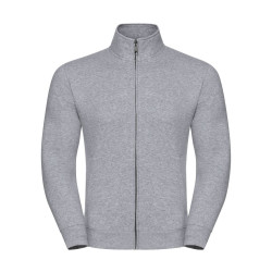 Sweat homme grand zip vierge ou à personnaliser