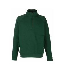 Sweat col zippé vierge ou à personnaliser - Express et pas cher