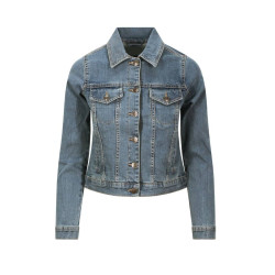 Veste en jean femme vierge ou avec votre logo