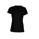 Tee-shirt femme premium col V vierge ou à personnaliser - Express et pas cher