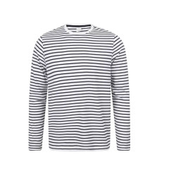 Tee-shirt marinière vierge ou à personnaliser - Express et pas cher