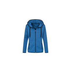 Veste polaire tricotée femme vierge ou à personnaliser