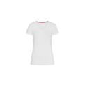 T-shirt femme col V vierge ou à personnaliser - Express et pas cher