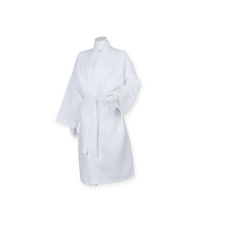 Peignoir nid d'abeille vierge ou avec votre logo